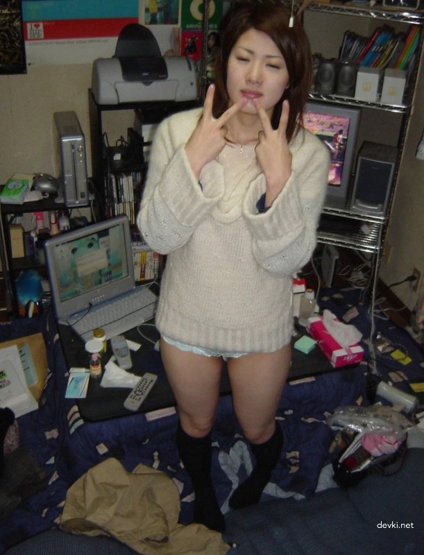 Explicit Asian with Hairy Pussy - Amateur Porn Photo