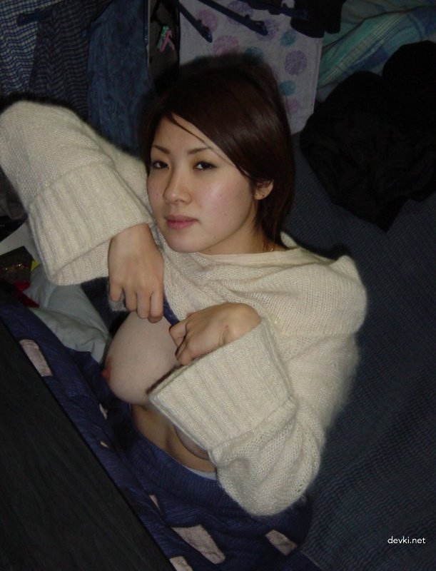 Explicit Asian with Hairy Pussy - Amateur Porn Photo