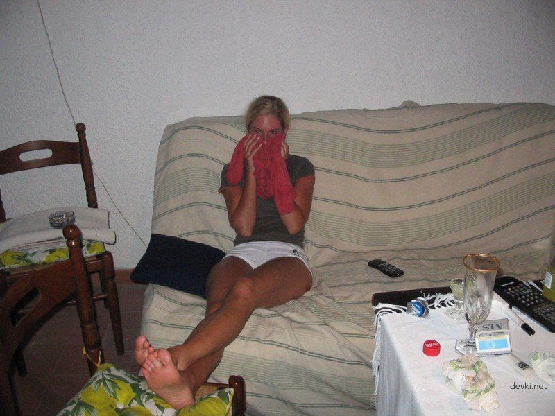 Blonde Vacation Blowjob and Hardcore Fuck with Thick Cock