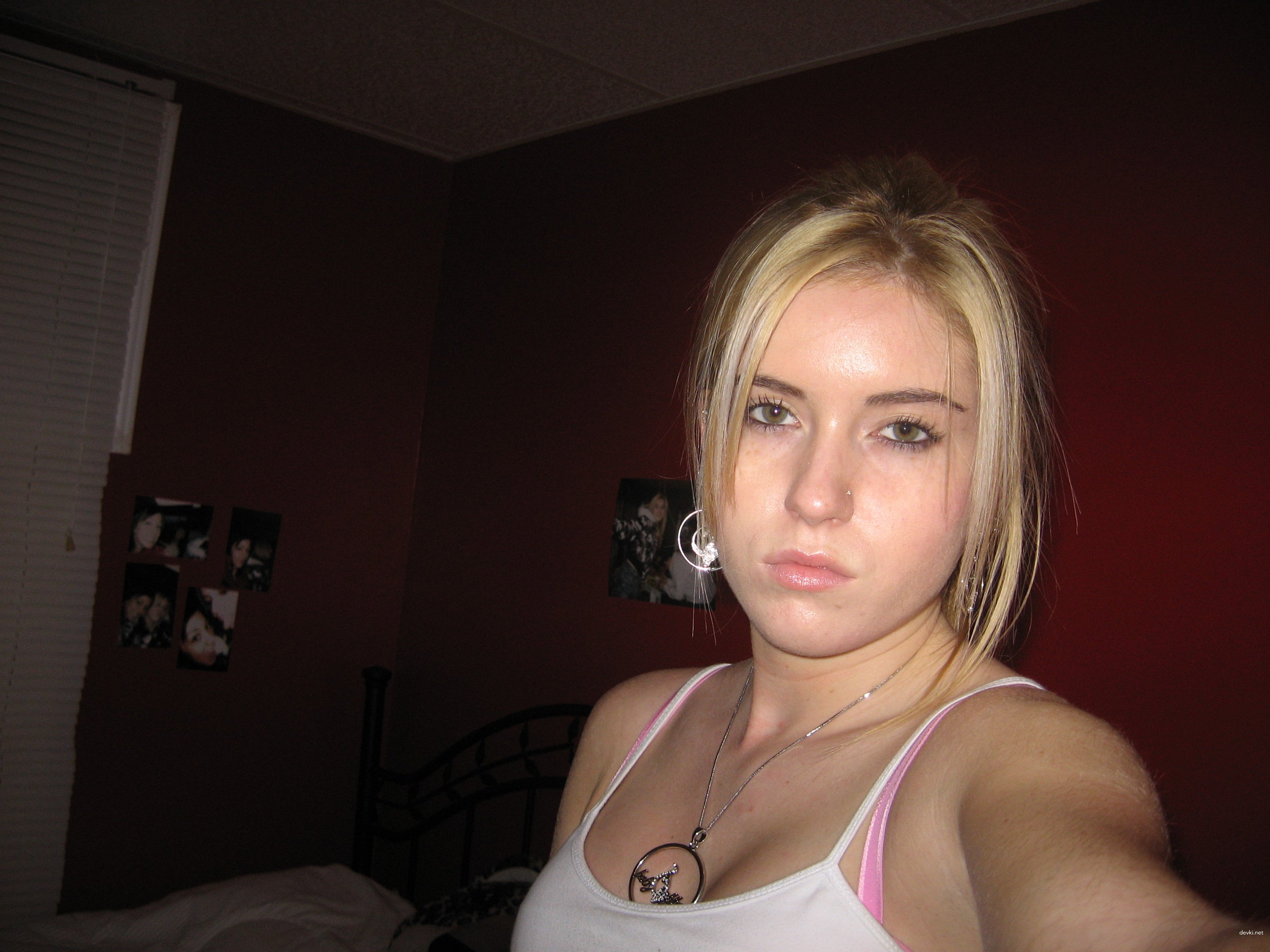 Blonde Babe Sucking Cock - Explicit Amateur Porn Pic