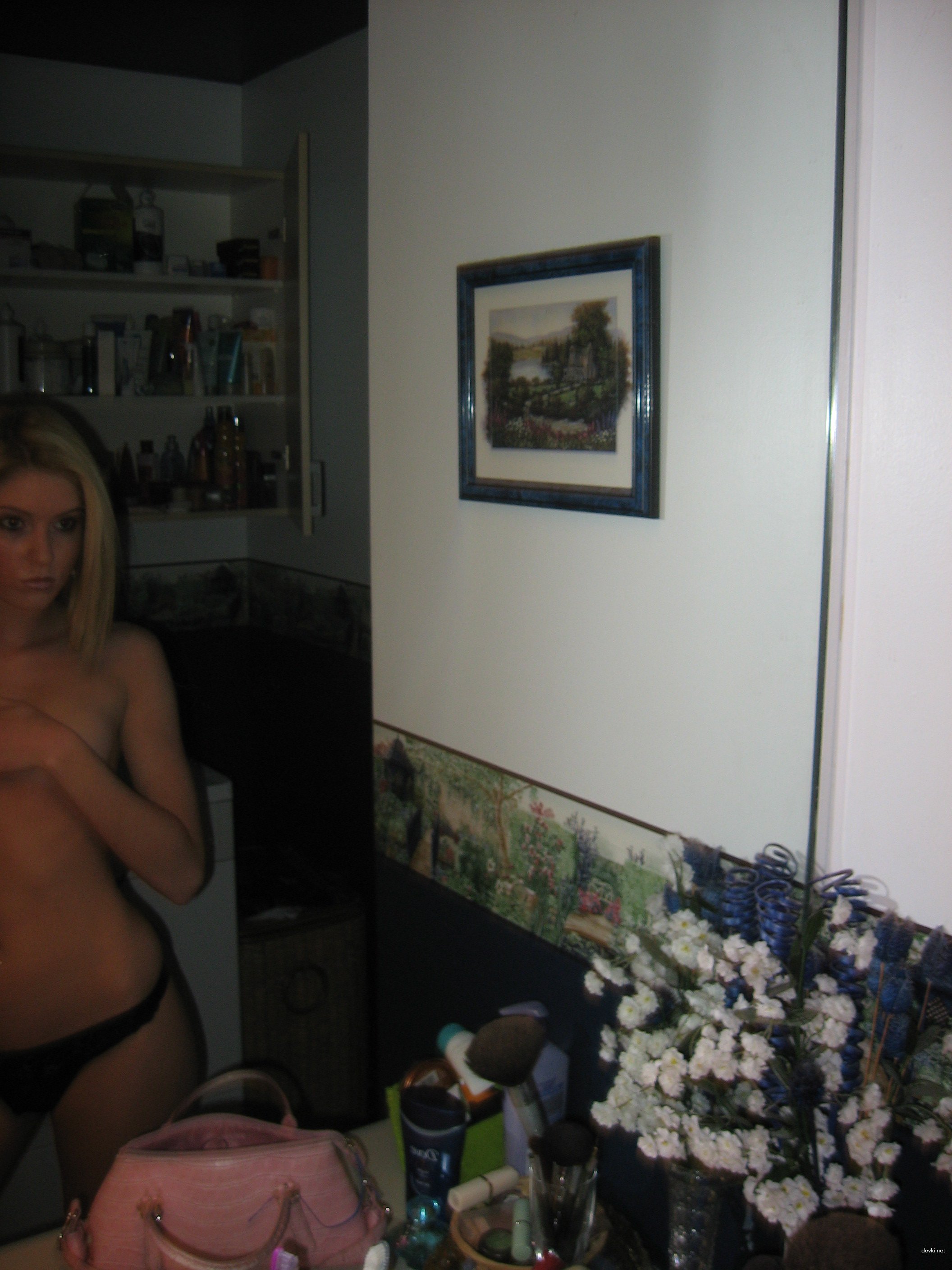 Blonde Babe Sucking Cock - Explicit Amateur Porn Pic