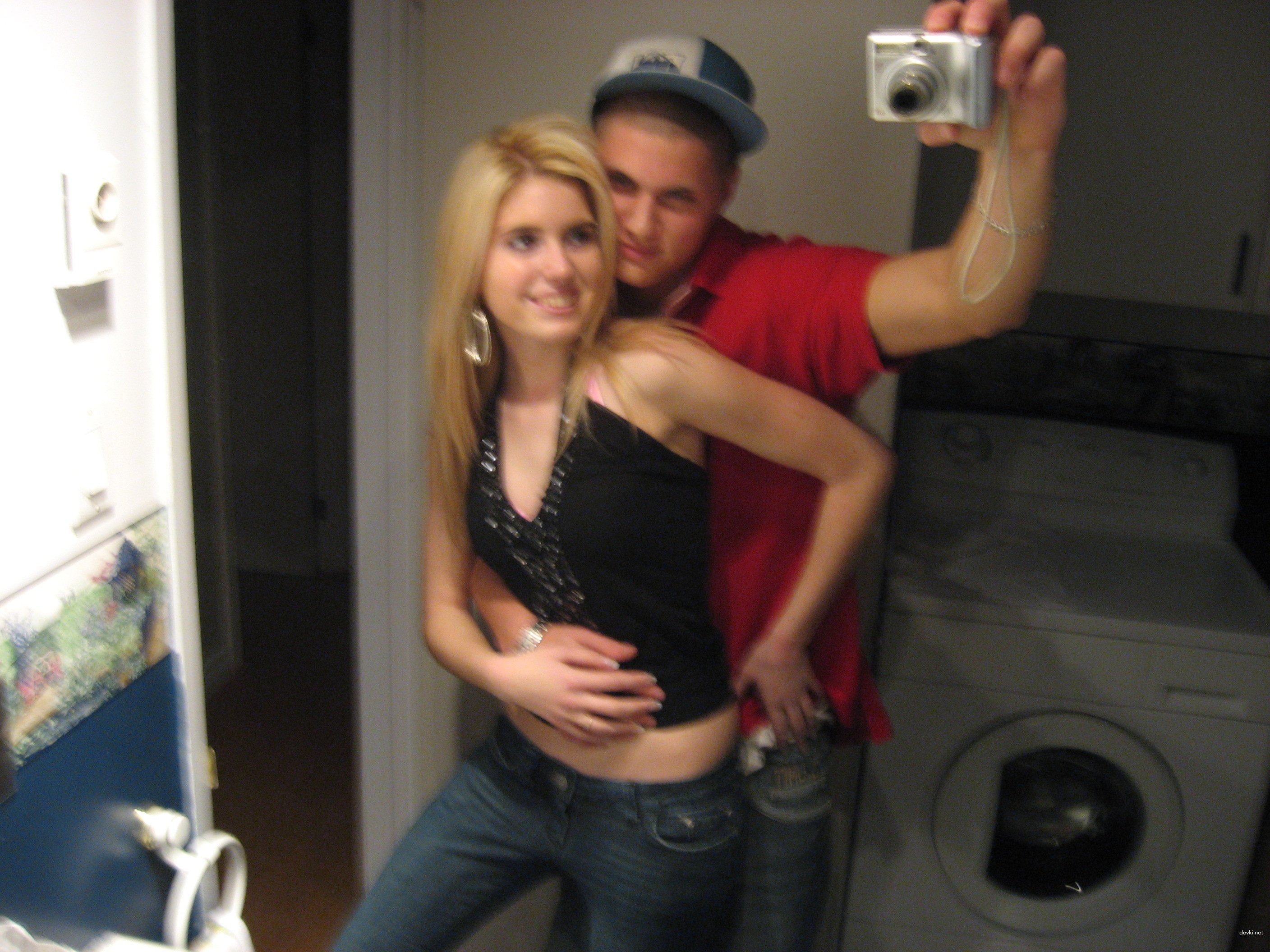 Blonde Babe Sucking Cock - Explicit Amateur Porn Pic