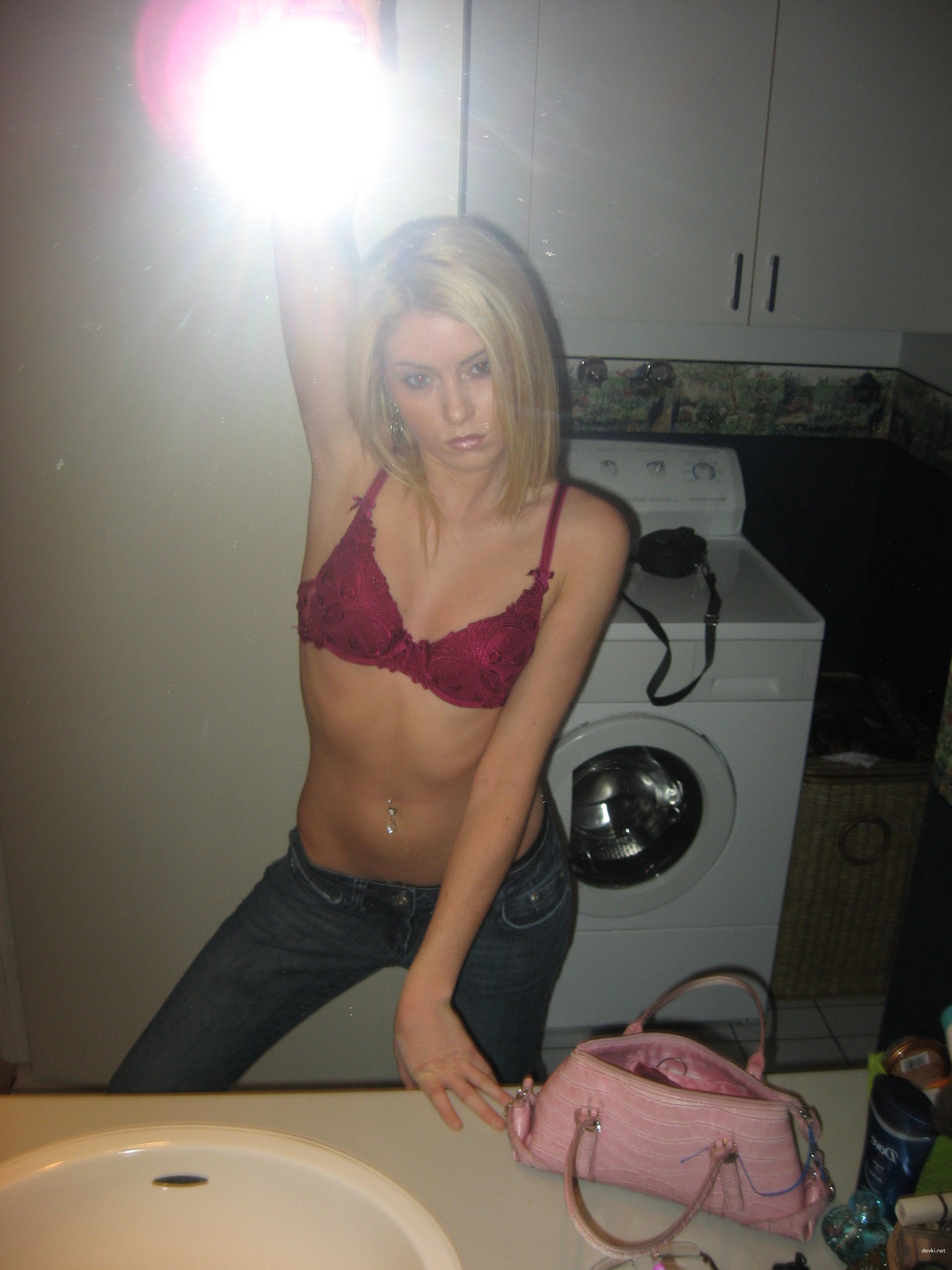 Blonde Babe Sucking Cock - Explicit Amateur Porn Pic