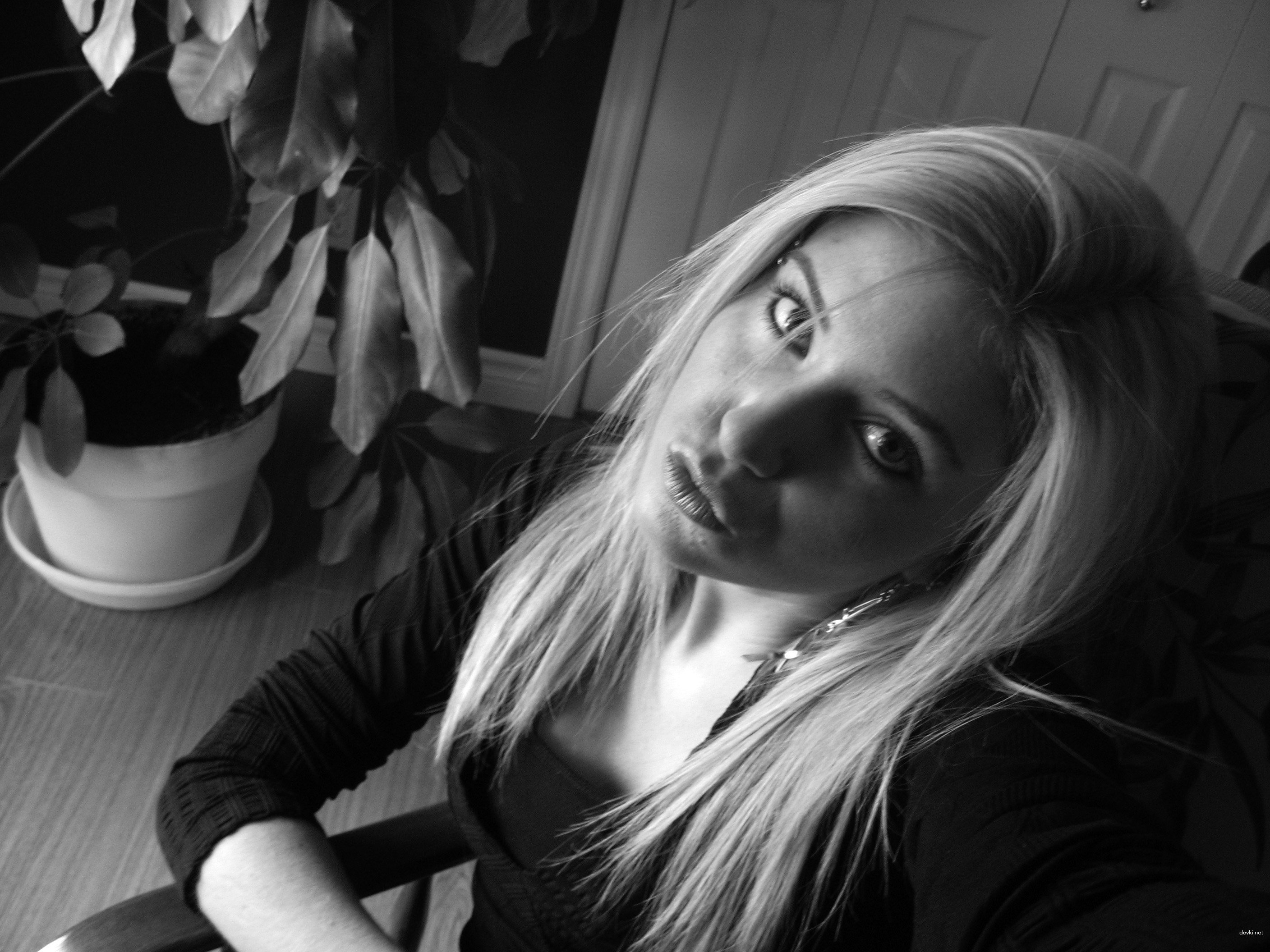 Blonde Babe Sucking Cock - Explicit Amateur Porn Pic