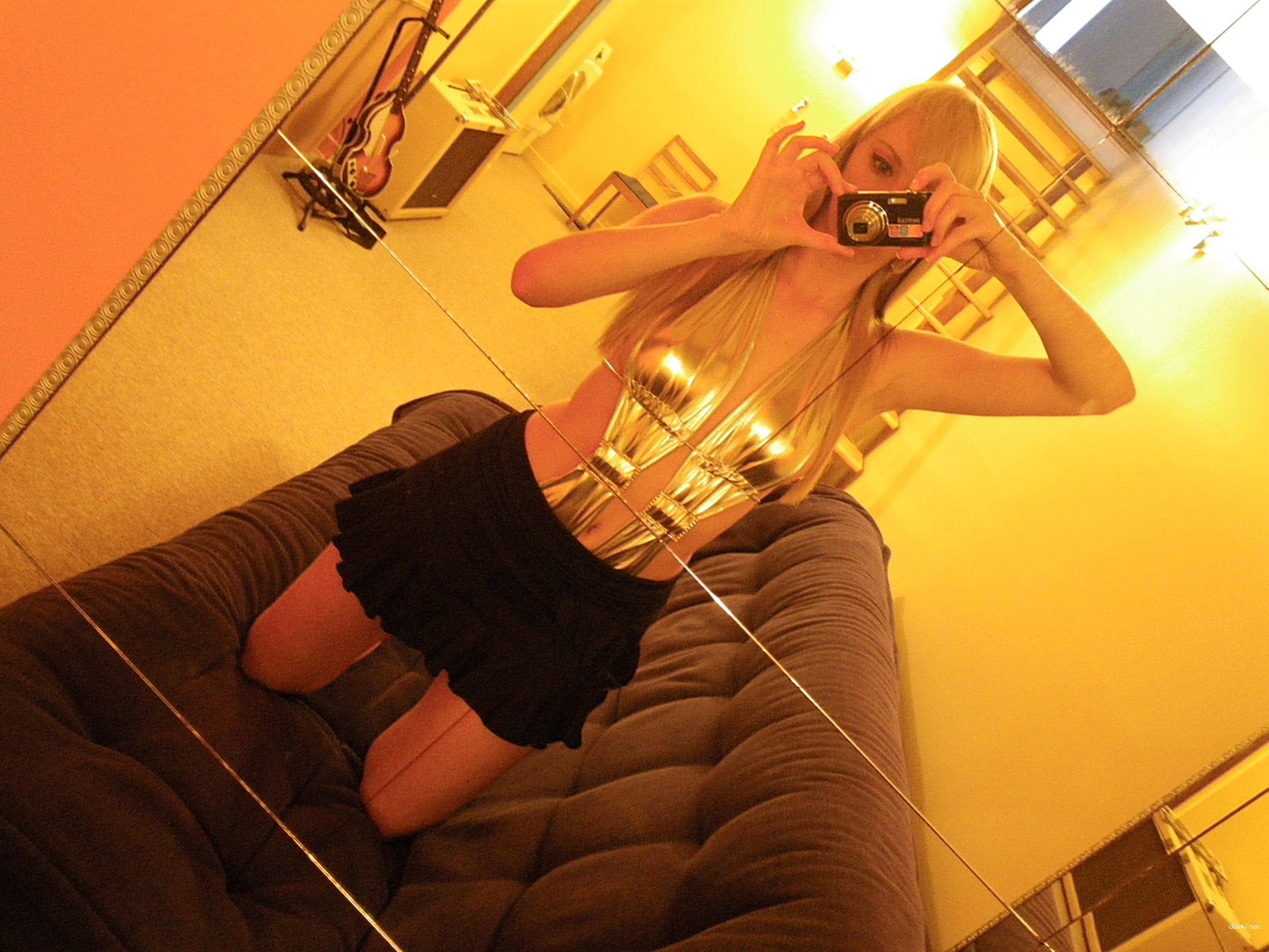 Explicit Blonde Amateur Girl Naked: Hot Photos
