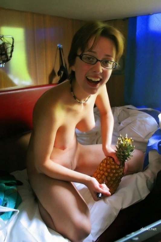 Wife Strips Naked on Train - Amateur Porn Photo with Explicit Content