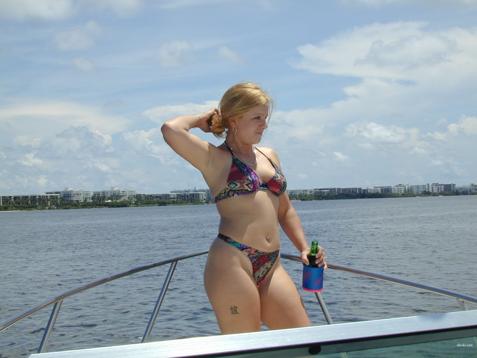 Wild Amateur Friends Love Riding on Speedboat - Hot Girls Having Fun