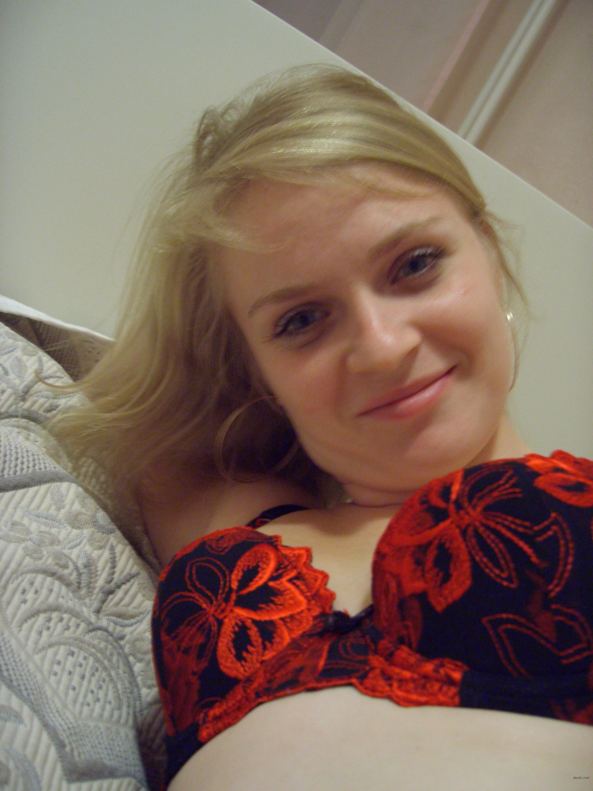 White-Haired Pregnant Amateur with Spread Pussy