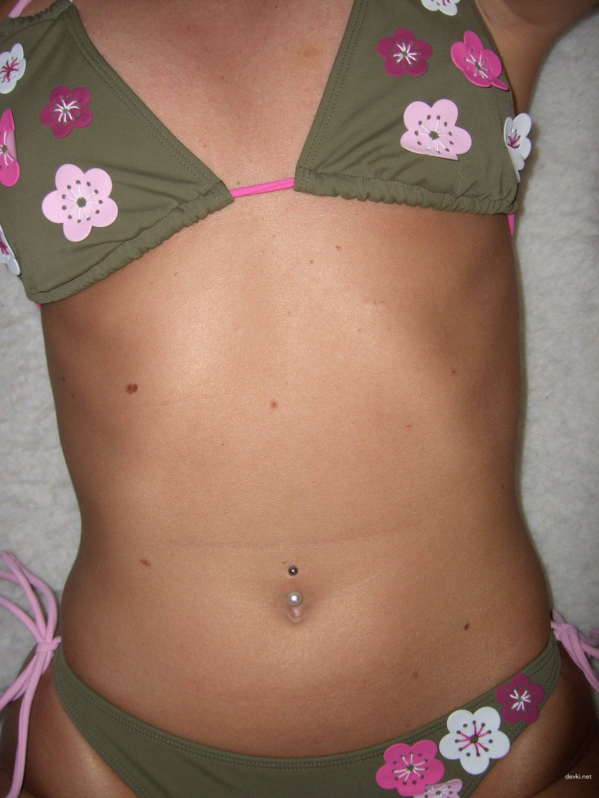 Amateur Babe Caressing Her Wet Pussy - Explicit Solo Masturbation