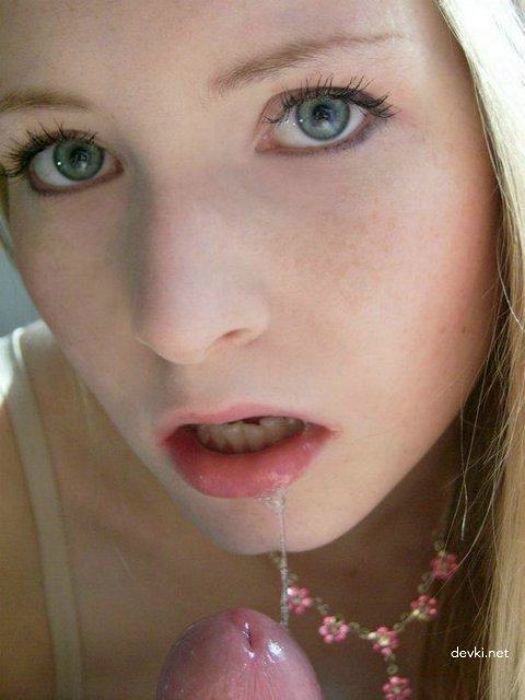 Hot Babe Loves Sucking Boyfriend's Cock - Amateur Blowjob Photos