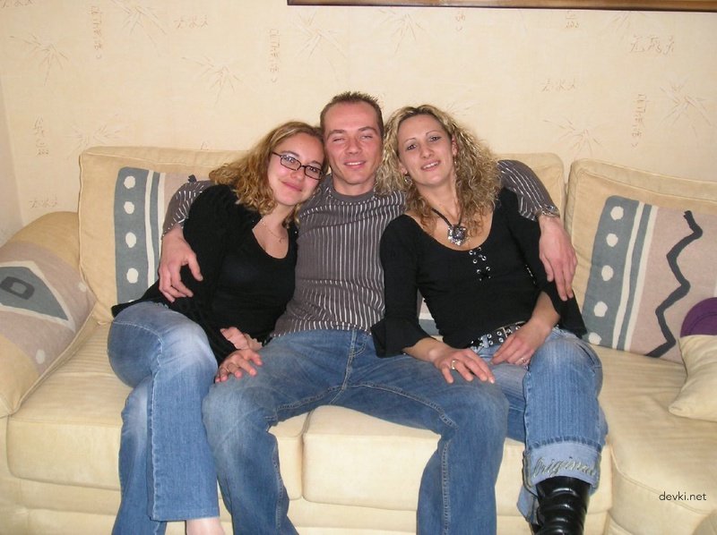 Two Sluts for One Man: Hardcore Amateur Porn Photo