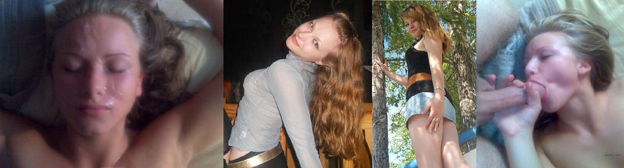 Amateur Slut Before and After Hardcore Sex Photo Set