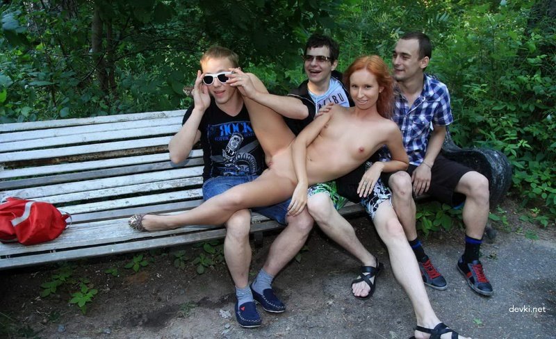 Naked Slut in Park: Explicit Amateur Photo Captured Outdoors