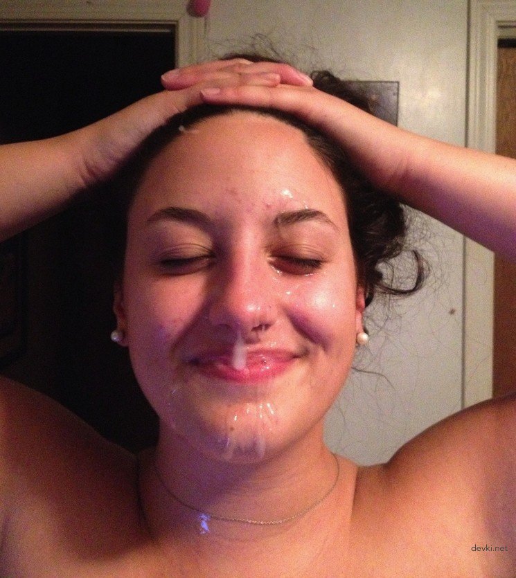 Hot Amateur Girls Covered in Cum on Their Faces - Explicit Facial Porn