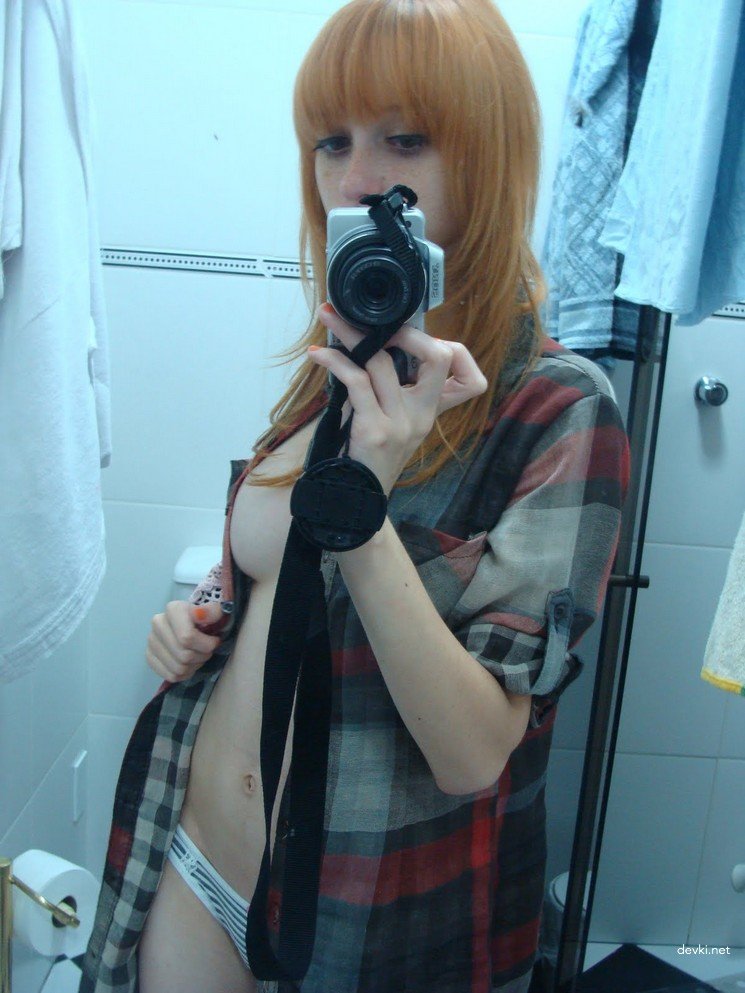 Young Girl with Big Boobs: Explicit Amateur Photo