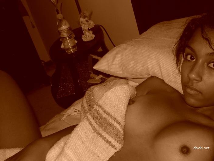 Young Girl with Big Tits: Explicit Amateur Photo