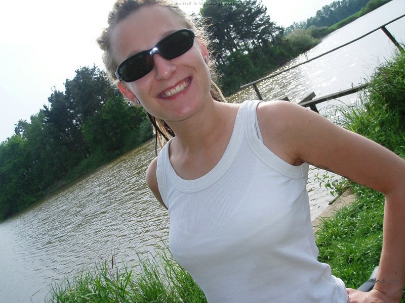 Riding Cock with Panties On: Explicit Amateur Porn Photo