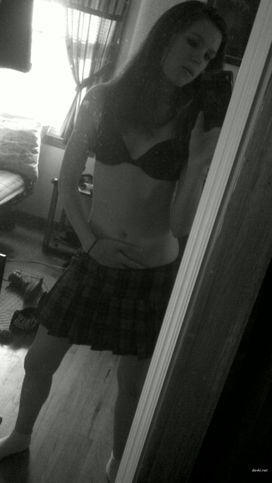 Young Girl Enjoys Deepthroat Blowjob - Amateur Porn Photo