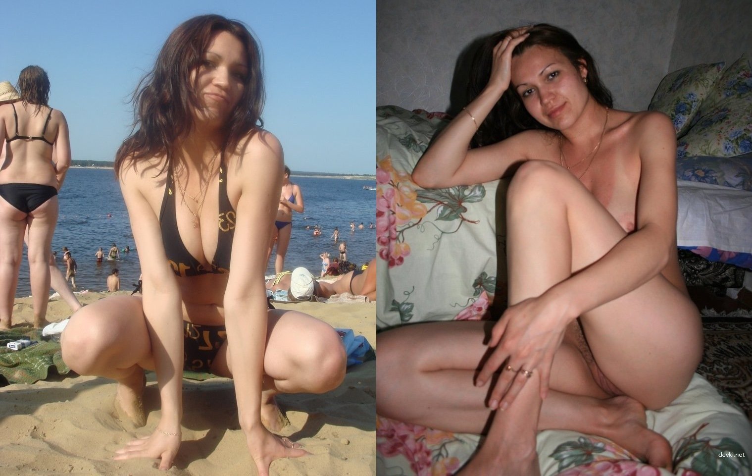 Amateur Girls and Women Clothed and Unclothed: Explicit Nude Photos