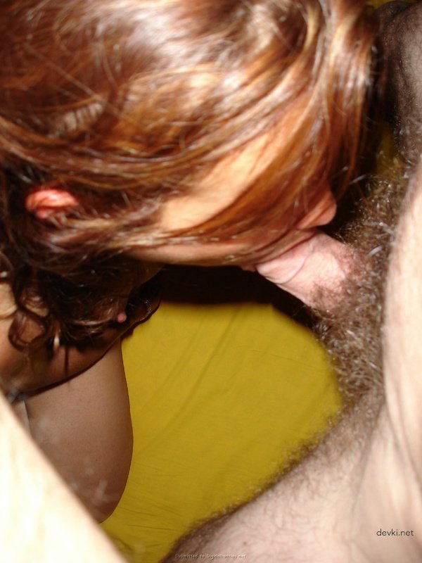 Intense Blowjob from Drunk College Girl: Explicit Amateur Porn Photo