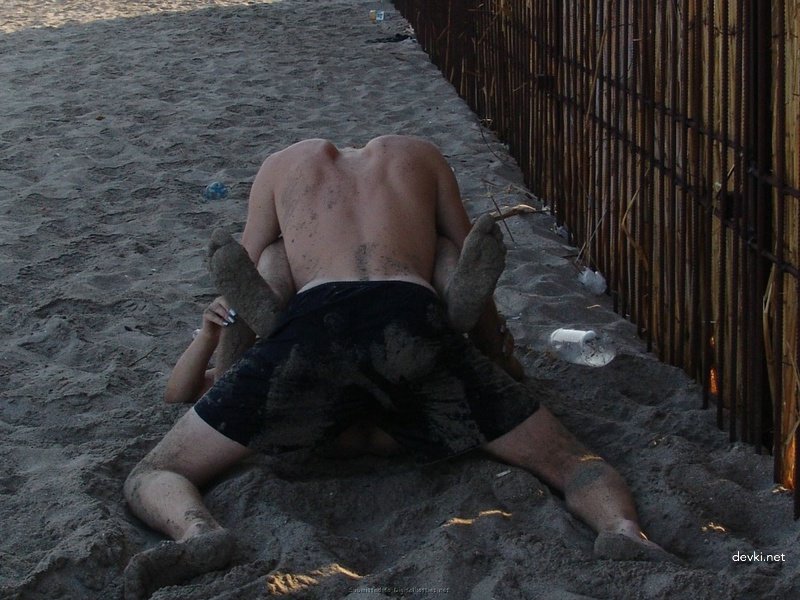 Rough Beach Fuck with Slut: Explicit Amateur Porn Photo