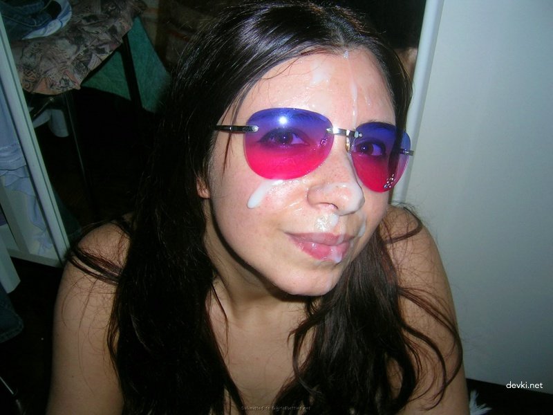 Facial Cumshot Amateur Porn: Hot Girl Loves Getting Covered in Cum