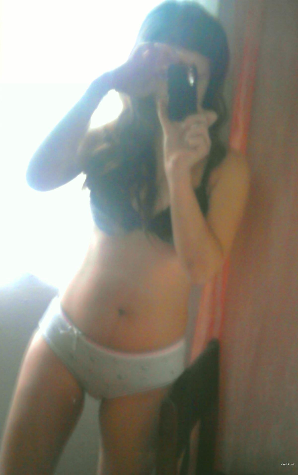 Explicit Amateur Porn: Girl Without Panties Exposing All in Sexy Photo Shoot