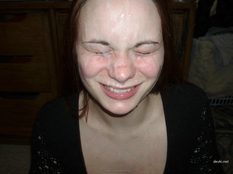 Covered in Cum: Amateur Porn Facial Cumshot