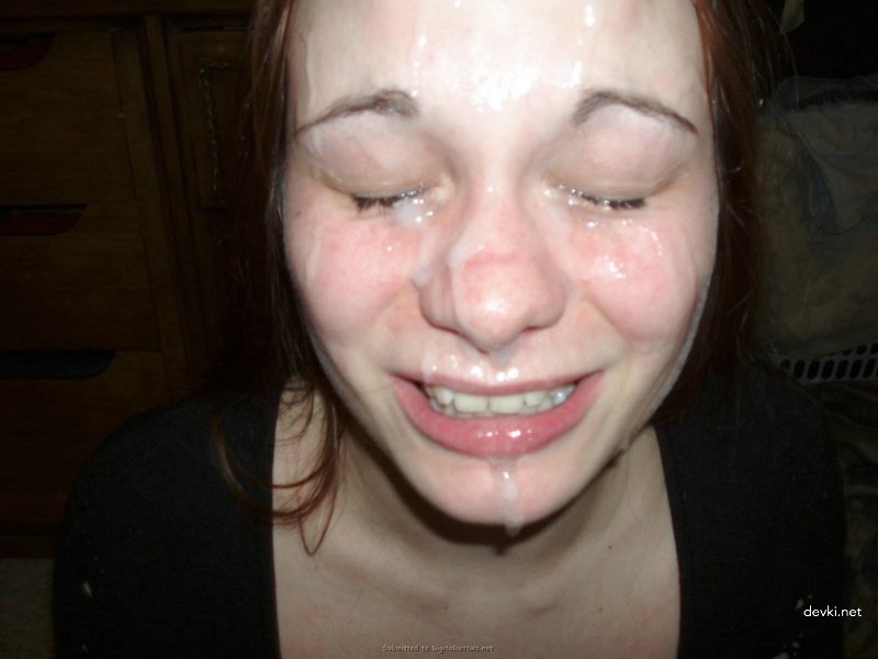 Covered in Cum: Amateur Porn Facial Cumshot