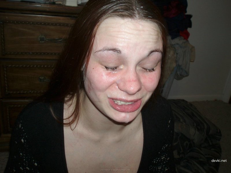 Covered in Cum: Amateur Porn Facial Cumshot