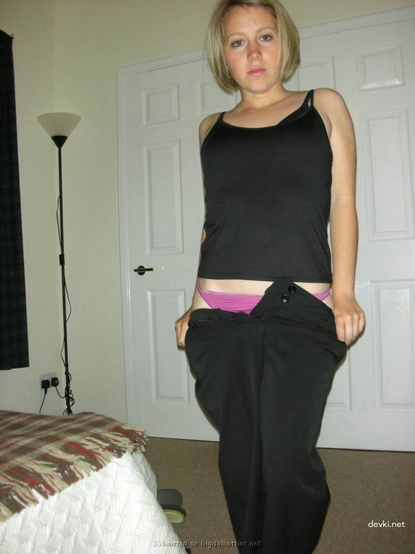 Young Amateur Masturbates After Class - Explicit Solo Porn Photo