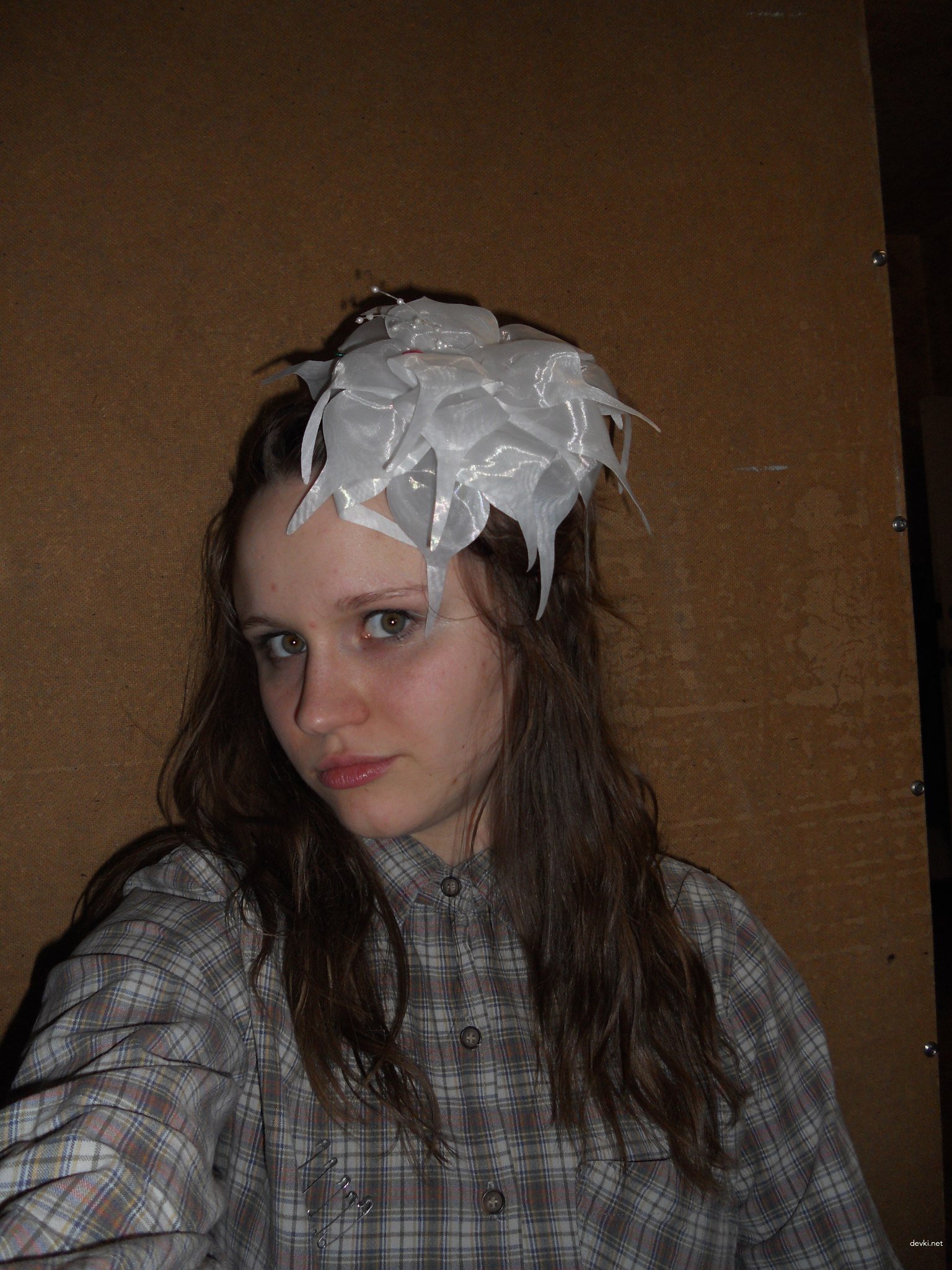 Young beauty flaunts firm tits in amateur porn pic