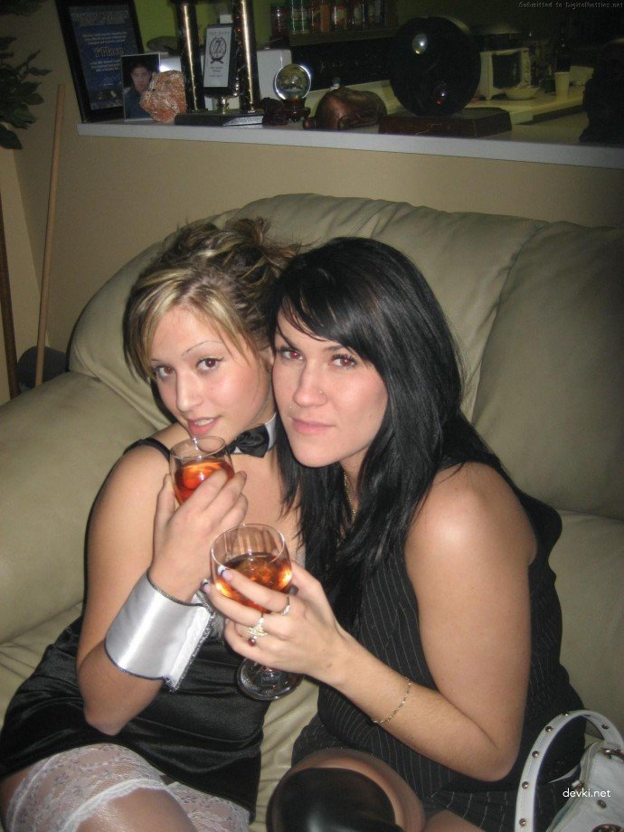 Young girl sucks cock in amateur porn photo.