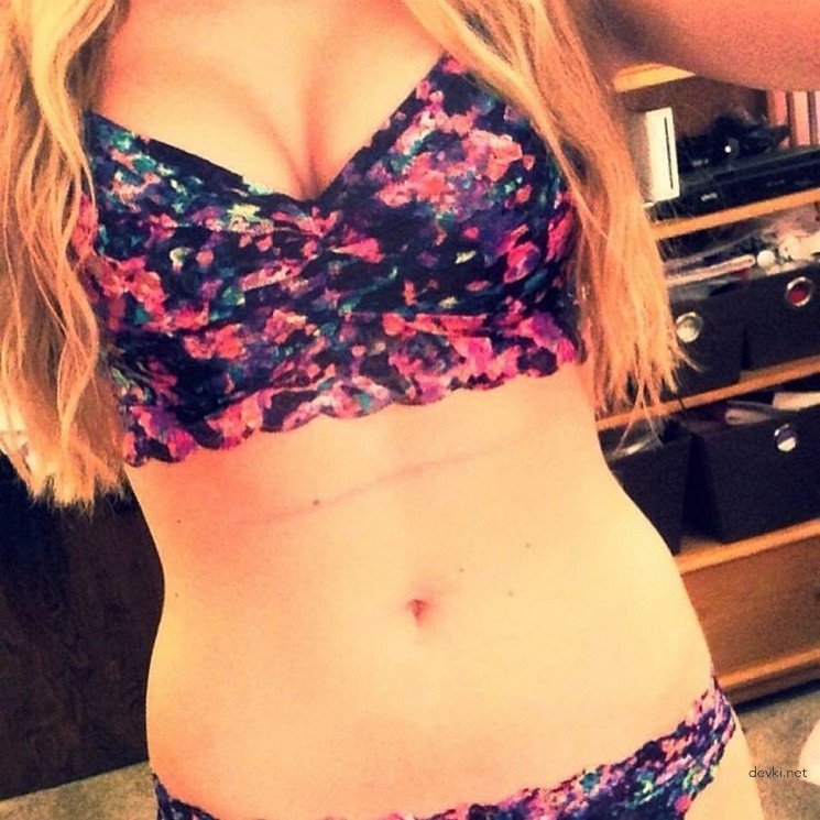 Blonde Babe Fucks Herself with Bottle - Explicit Amateur Porn Photo