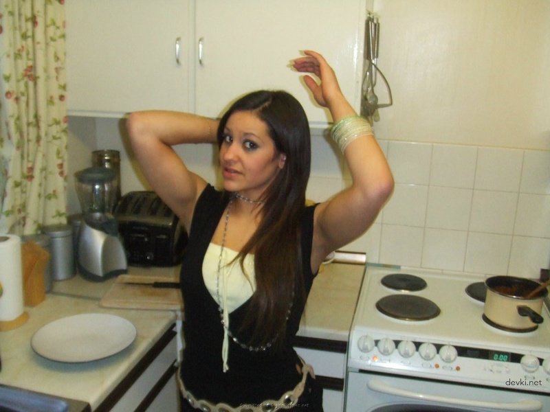 Sultry Brunette Poses Seductively After Wild Night Out - Amateur Clubbing Photo