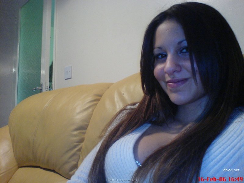 Sultry Brunette Poses Seductively After Wild Night Out - Amateur Clubbing Photo