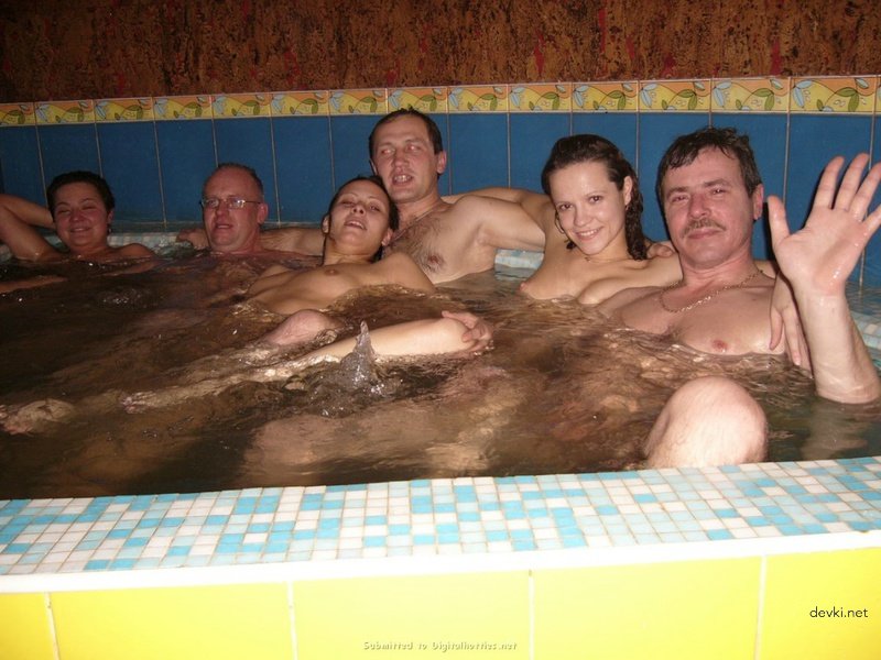 Amateur Sauna Orgy with Horny Escorts - Explicit Porn Photos