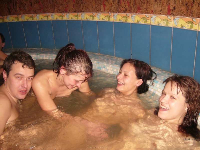 Amateur Sauna Orgy with Horny Escorts - Explicit Porn Photos