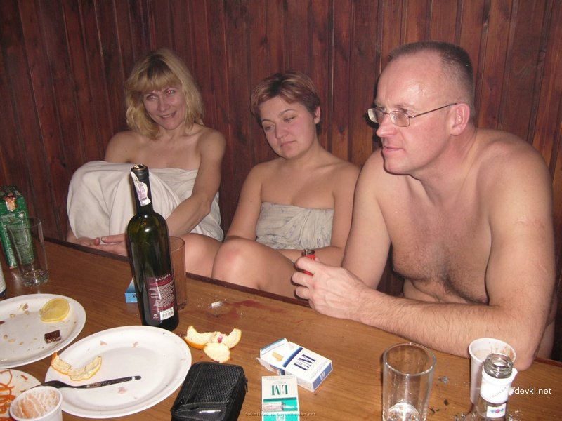 Amateur Sauna Orgy with Horny Escorts - Explicit Porn Photos