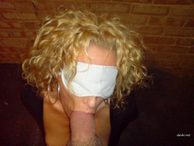 Hot Woman Deepthroats Thick Cock - Amateur Porn Photo