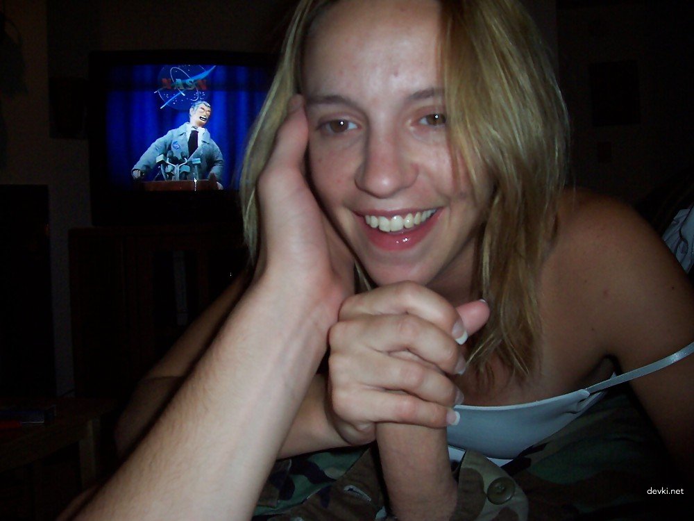 Amateur Blowjob Before Bed - Explicit Cock Sucking Photo