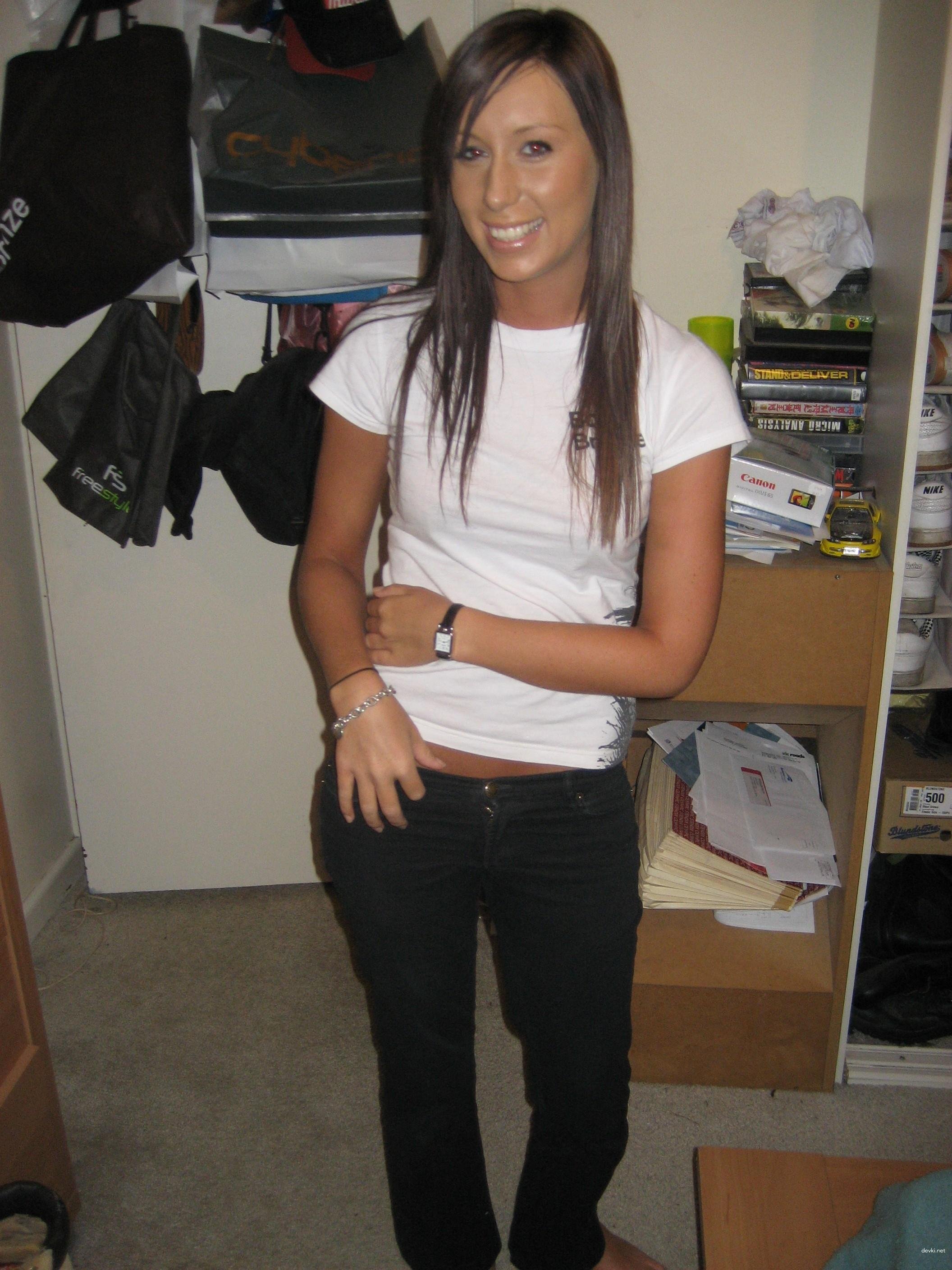 Private Photo of Tanned Brunette - Explicit Amateur Picture for Adults