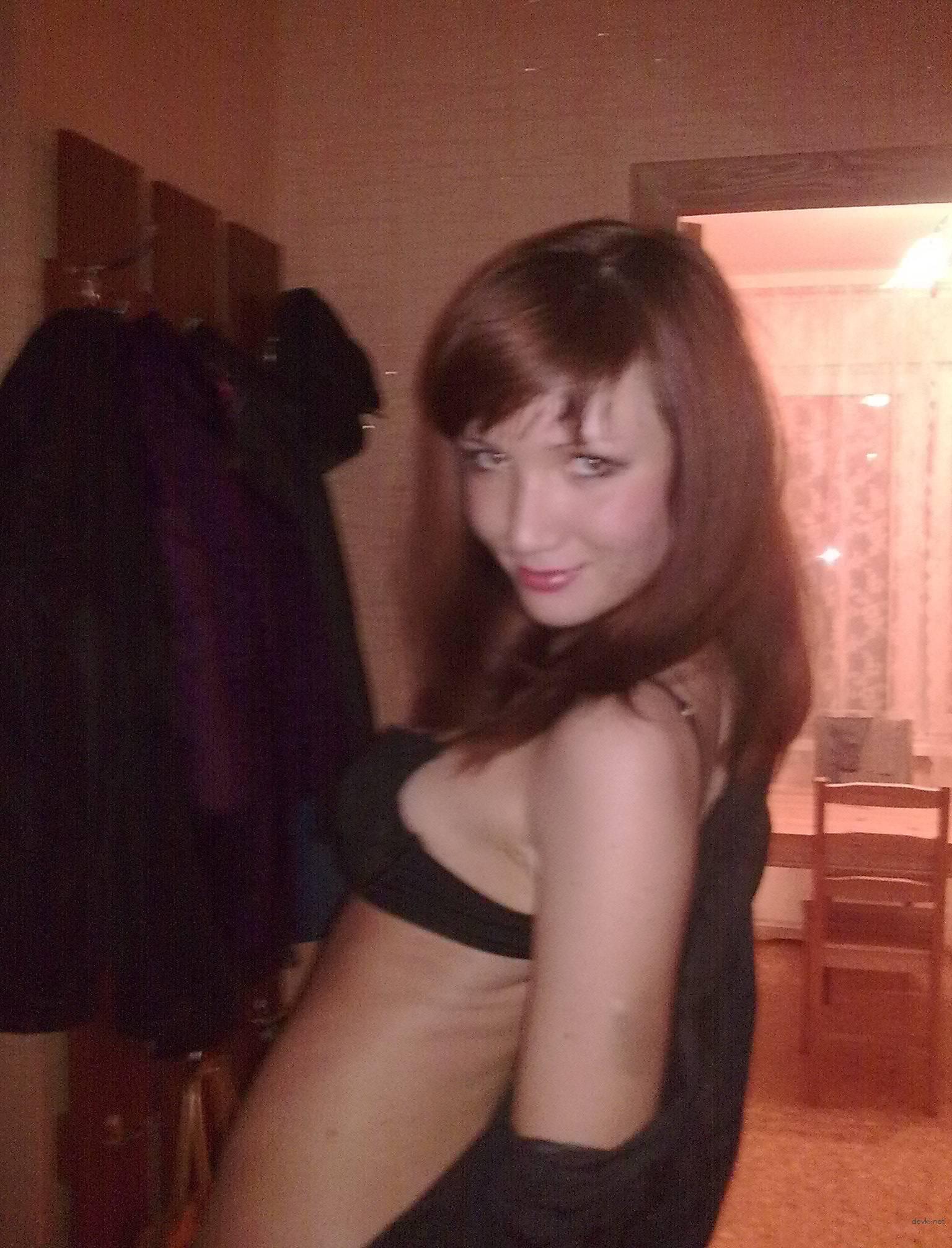 Naughty Girl Strips and Poses at Home - Explicit Amateur Porn Photo