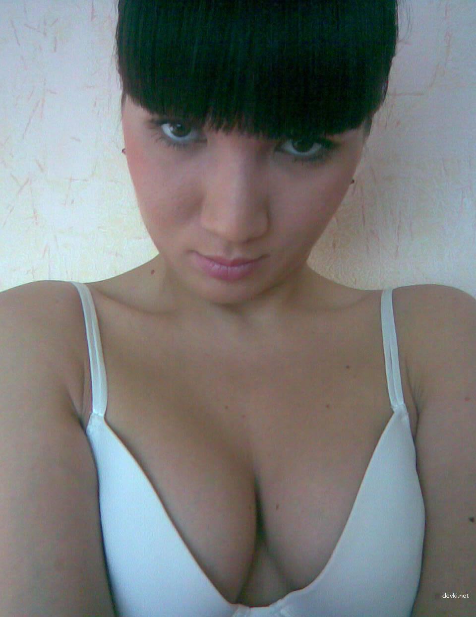 Naughty Girl Strips and Poses at Home - Explicit Amateur Porn Photo