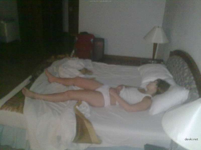 Peeking into Pussy While Girlfriend Sleeps - Amateur Porn Pic