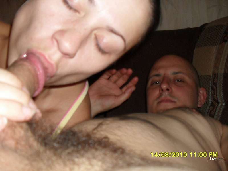 Hot Blowjob for Husband: Amateur Porn Photo Collection