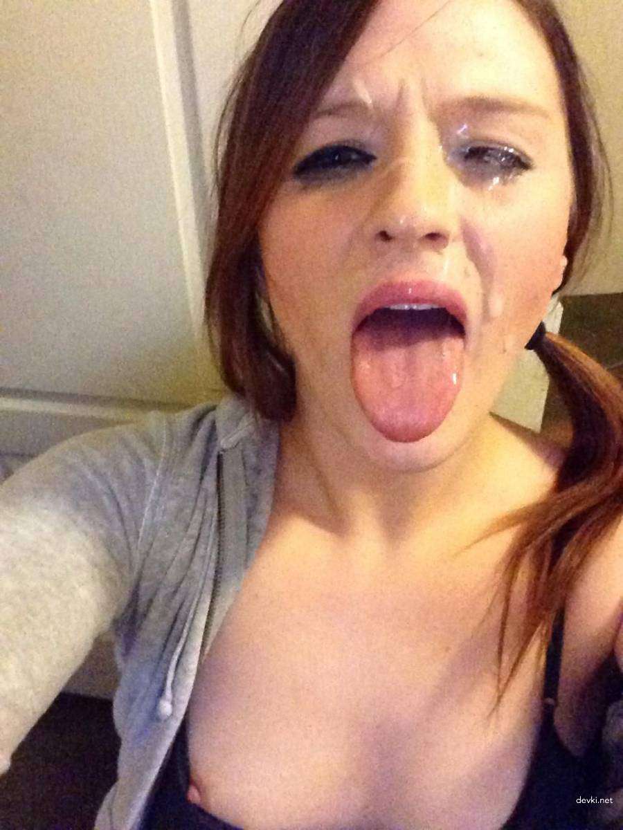 Hot Naked Girls Covered in Cum: Explicit Amateur Porn Photos