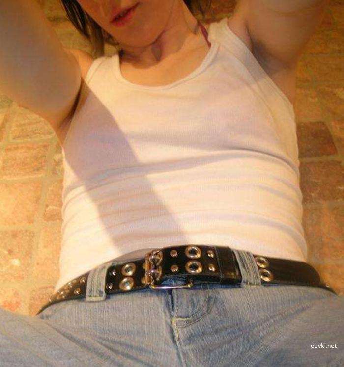 Hot Amateur Girl Masturbating Explicitly - Self-Fucking Photo