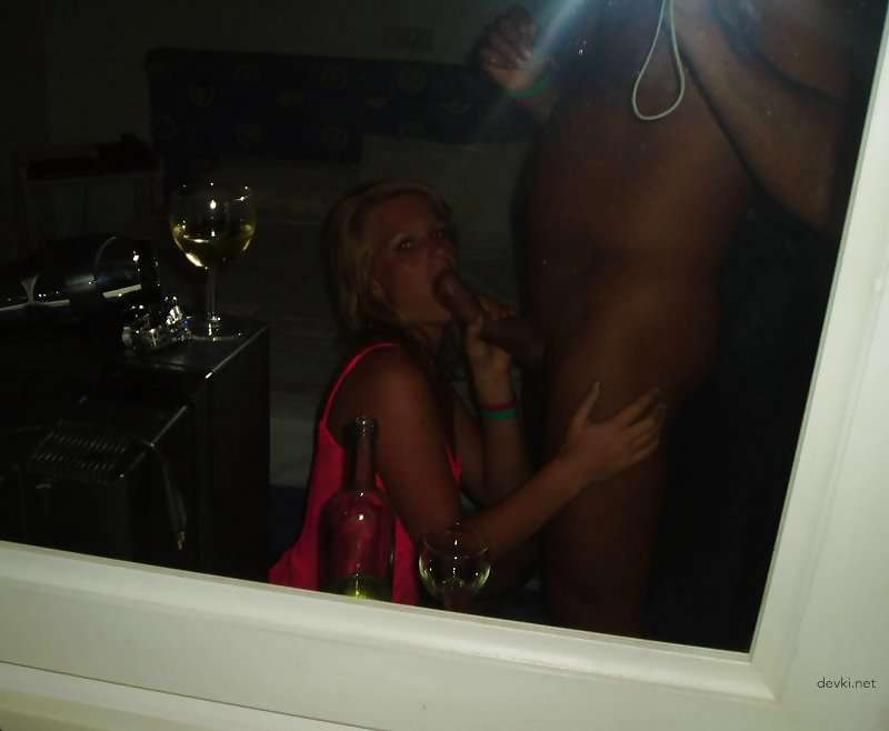 Amateur Babe Sucks Cock: Explicit Blowjob Photo