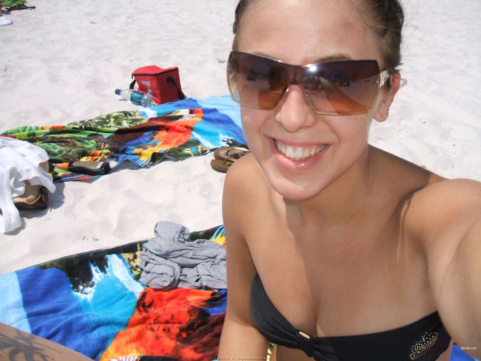 Amateur Babe Sucking Boyfriend's Dick - Explicit Blowjob Photo